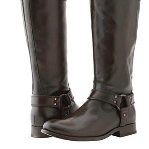 Frye Melissa Harness Boots size 9
